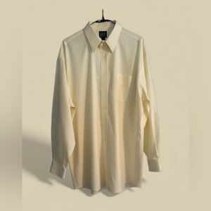 Jos. A. Bank Men's Cream Dress Shirt